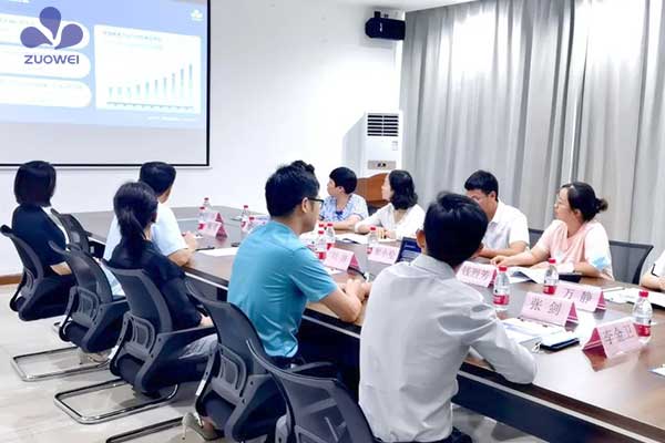 热烈欢迎贵州省六盘水市六枝特区领导一行莅临深圳作为科技参观考察