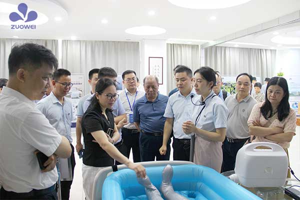 热烈欢迎广西南宁市民政局领导一行莅临深圳作为科技考察调研